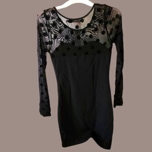 EUC Sunny Girl Sheer-top Dress